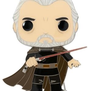 ✨ 3/$10 FUNKO POP! PIN: Star Wars - Count Dooku [New Toy] Pin, Vinyl Figure
